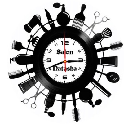 SALON COAFOR- ceas de perete (personalizabil) foto