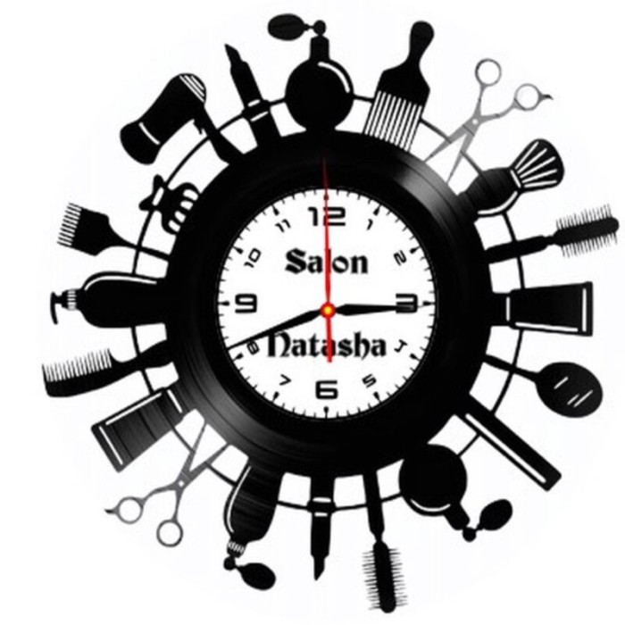 SALON COAFOR- ceas de perete (personalizabil)