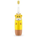 innoGIO GIOGiraffe Sonic Toothbrush periuta de dinti cu ultrasunete pentru copii Yellow 1 buc