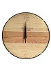 Ceas de perete, galben, 30cm
