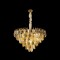 Candelabru Cristal CC8052/400GD 6x E14, Diametru 40cm, Auriu Lucios, Inaltime Reglabil ModernLight Concept