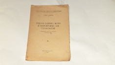 OTTO FOLBERTH - STEFAN LUDWIG ROTH SI RAPORTURILE LUI CU ROMANII Ed.1939 foto