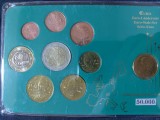 Euro set - Grecia 2002-2005 + 5 drahme 1992, 9 monede, Europa