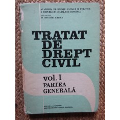 Tratat de drept civil , vol I , Partea Generala , Paul Cosmovici , 1989