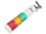Coloană de Semnalizare LED Roșu/Ambră/Verde 24V