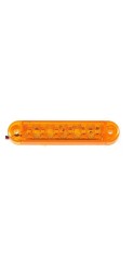 Lampa Laterala cu Led, lumina portocalie, Gabarit, 12V -24V, 6 SMD, Resistenta