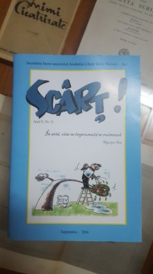 Revista Sc&amp;acirc;rț!, Nr. 51, Anul V, septembrie 2016 028 foto