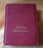 cutie pentru Ordinul Meritul Cultural model RSR, anii 1970 era socialista