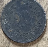 MNDSTR AUT202 - Austro-Ungaria - 20 heller 1916
