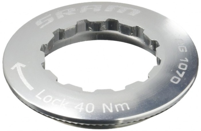 Cassette Lockring Og1070, Pg970 - 12 T, Silver Ultimate FactoryBikes