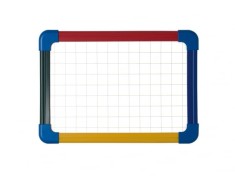 Tabla scolara cu 2 fete si rama color A4,21x29.7 cm