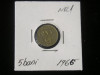M1 C10 - Moneda foarte veche 23 - Romania - 5 banI - 1966