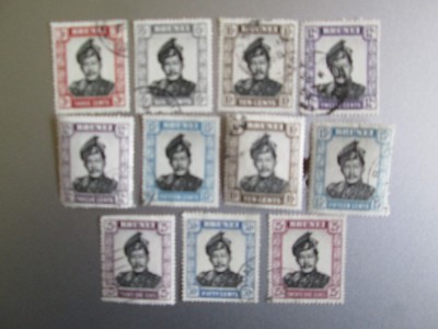 BRUNEI SERIE STAMPILATA=202 foto