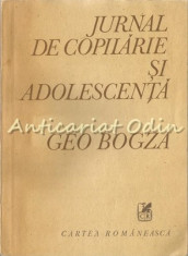 Jurnal De Copilarie Si Adolescenta - Geo Bogza foto