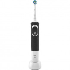 Periuta de dinti electrica, Oral-B, Vitality 100 Cross Action, Negru/Alb