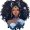 Sticker decorativ, Zodiac Varsator, Albastru, 1377STK