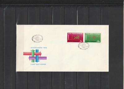 RO - FDC - COLABORAREA CULTURAL-ECONOMICA ( LP 790 ) 1972 ( 1 DIN 1 ) foto