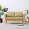vidaXL Canapea cu 2 locuri, verde, material textil 281357