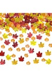 Decorare Mainiusi Confetti pentru Ziua Recunoștinței, decorare de masă, frunze de arțar artificiale, decorare cu dovleci