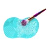Accesoriu de curatare pensule, silicon, turcoaz, Oem