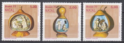 Brazilia 1977 - Crăciun, MNH foto