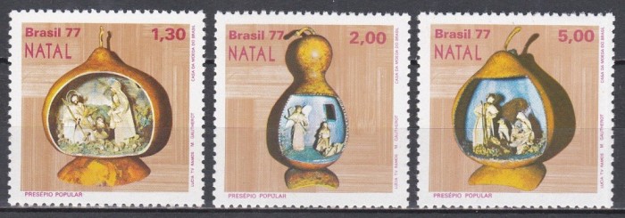 Brazilia 1977 - Crăciun, MNH