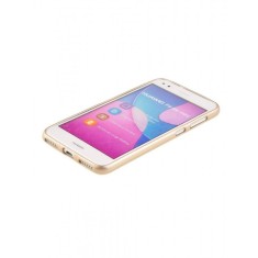 Husa Huawei P9 Lite Silicon Clear&amp;Gold BeHello