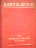 Elemente De Constructii Vol.iii Constructii De Beton Armat Si - A.m. Ivianschi A.m. Ovecichin ,284413