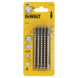 Cumpara ieftin Set 5 lame DeWALT DT2165 HCS fierastrau pendular lemn