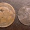 Lot 2 monede Grecia - 5 Lepta 1882 si 10 Lepta 1879