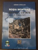Adrian Steclaci - Roșia Montană: masivul cetate (dedicație Silvia Oostveen)