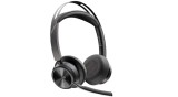 Cumpara ieftin Casti Head-band HP Voyager Focus 2, Wireless, noise-canceling, Negru