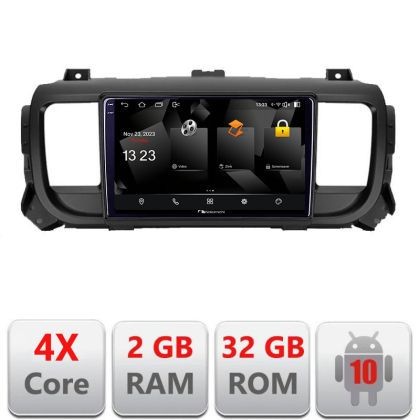 Navigatie Citroen Jumpy Toyota Proace Peugeot Traveller 5230-jumpy16 Android Ecran 720P Quad Core 2+32 carplay android auto CarStore Technology
