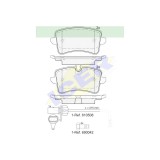 Set placute frana Icer 181986203, parte montare : Punte Spate