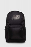 New Balance rucsac culoarea negru, mare, neted, LAB23097BK