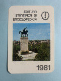 Calendar 1981 editura științifică și enciclopedică