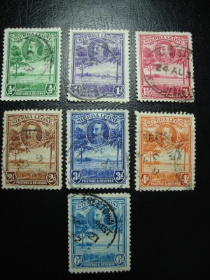 SIERRA LEONE GEORGE V foto