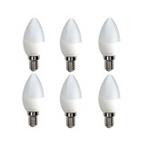 Set 6 Becuri cu led 4W E14 Lumina calda LF 3042