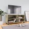 vidaXL Dulap TV cu rotile, stejar sonoma, 90x35x35, lemn prelucrat 800183