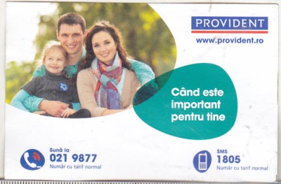 bnk cld Calendar de buzunar 2015 Provident foto