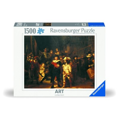 Ravensburger - Puzzle Rembrandt rondul de noapte 1500 piese design nou foto