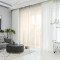 Set perdea tip tesatura in cu rejansa din bumbac tip fagure, Monaco, Madison, 200x205 cm, Crem, 2 buc