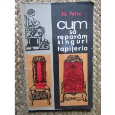 Nicolae Petre - Cum sa reparam singuri tapiteria