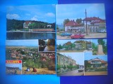 HOPCT LOT 2172 ASPECTE DIN... -JUD SIBIU -4 CARTI POSTALE-CIRCULATE, Circulata, Printata