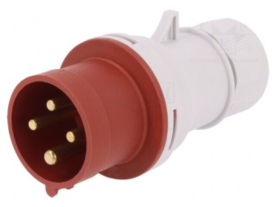 Conector alimentare AC trifazat 16A 400V IP44 foto