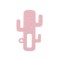 Inel gingival Minikoioi, 100% Premium Silicone, Cactus &ndash; Pinky Pink