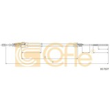 Cablu frana mana Seat Cordoba (6k), Ibiza 2 (6k); Vw Polo (6n1/ 6n2), Polo Classic/Variant (6kv) Cofle 107137, parte montare : stanga, dreapta, spate