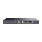 Switch 24 porturi PoE RJ45 1G, 4 x SFP 1G, L2 Management, 1U - TP-Link Omada SG2428P