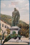 Carte postala, Baile Herculane, Statuia lui Hercule, 1927