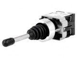 Comutator Joystick 22mm 1NO x2 Negru